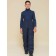 Semi-combinezone children, height 134 cm, dark blue color