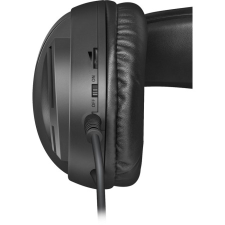 Headphones Defender DEXTER, game, full -size, microphone, USB, backlight, black-6