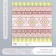 Scrapbooking "Ethnic" density 180 g 15.5x17 cm