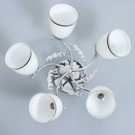 Ophelia chandelier 5he27 40t chrome 55x55x25 cm Bayerlux-4