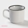 Ceramic share mug "Coffee", 165 ml, white color