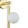 Bra Indigo, 11025/3W Gold. 3x28W, G9, 220x100x550 mm, matte white color