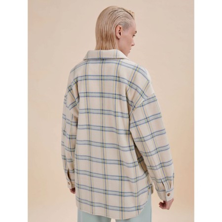 Women's jacket, size l, cream color-2