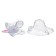 Nipple - dummy, SL, ORTD +12 months, with a cap "Bunny", pink