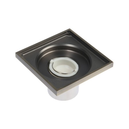 Gag Aflorn AF10610C-10, D = 50 mm, vertical, 100x100 mm, brass, antique bronze-2