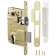 Soldem-shaped Armadillo LH 25-50 SG BOX, under c/m, 1 crossbar+latch, o/p, color mat. gold