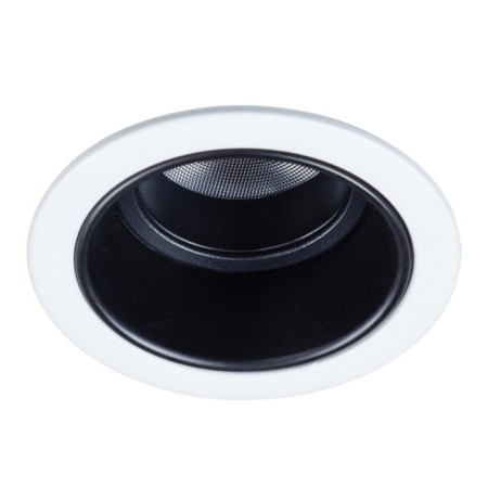 Pointed-built lamp Arte Lamp Scroll A3311PL-1WH, LED, 7 W, 6.3x6.3x7.5 cm, white, black