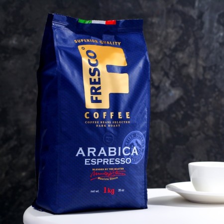 Coffee Fresco Arabica Espresso 1000g, grain, package x 5