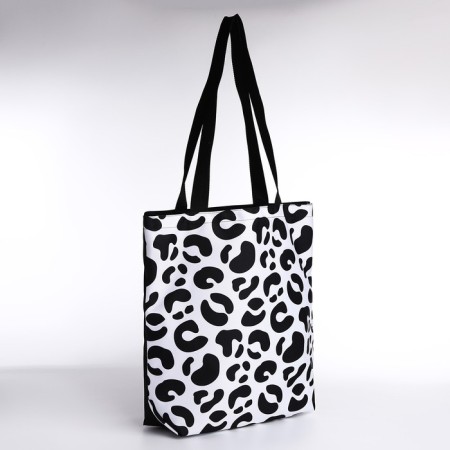 Bag Schoper Leopard, 40x12x38, Black Color-2