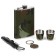 Gift set 5 in 1 "Field": Flake 270 ml, 2 glasses, keychain, opener-strap, 17 x 21.5 cm 112