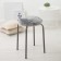 Siddle on a chair fur shares "Pushinka" CV. Sweal D 30 CM, 100% p/e