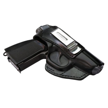 Magar waist universal, molded, with a spring for hidden wearing, under PM, leather 483709