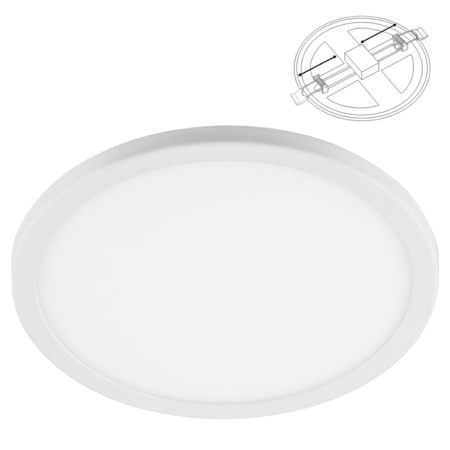 The LED LED lamp Feron AL508, IP20, LED, 20 W, 230x230x20 mm, white color