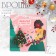New Year! New Year's Brooch "Christmas tree" on a stand, color in silver