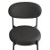 Kaja chair, 500 × 510 × 805 mm, matting, black color