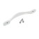 The tundra handle PC181BL, m/o 128 mm, white