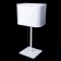 Tilder decorative lamp Citilux "Tilda" CL469815 12x32 cm, 1x60W, E27, white color