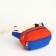 Bag on the belt two -flowers, 14.5*4.5*8.5, departure for Meln, n/karm, string 80, blue/red