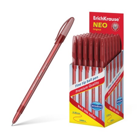 Ballic handle Erichkrause Neo Original, node 0.7 mm, ink red