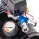 Car compressor "aggressor", metal, receiver 8 l, 12V, 480W, hose 10 m, AGR-8LT