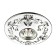 Built -in lamp Novotech, 50 W, GX5.3, 12 V, 65x65 mm, d = 65 mm, white