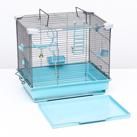 Birds Cage "Pigzon" No. 100, collapsible, 42 x 30 x 37cm (staff.) Biryuza-17