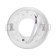 Building lamp Ecola, GX53, 20 W, H6, 101x16 mm, flat, white