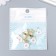 Decor for creativity Metal, enamel "Love letter" White-pink 1.6x1.2 cm