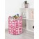 Basket for toys "Panel in a flower, size 35x35 cm
