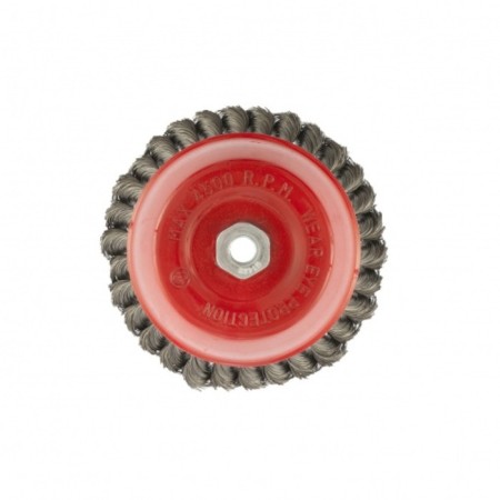 Matrix Ushm brush, d = 150 mm, m14, cup, twisted wire 0.35 mm-1