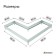 The beds are galvanized, M-shaped, 152 × 60 × 15 cm, Greengo