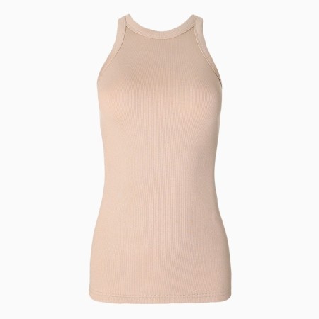 T -shirt female, beige color, size 50-6