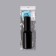 A glass bottle for storage, with a sprayer "Black", 30 ml, black color