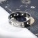 Ring "Sun and Crescent", color silver 17 size