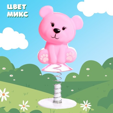Animal figure "Jumping cubs", color mix-5