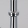 North table lamp, 1x60W E27, chromium color