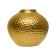 Decorative vase "Ethno", 150 × 150 × 130 mm, gold color