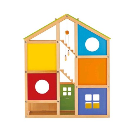 House puppet Hape All Season House, three -story, with furniture-4