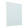 Glass panel 600x600x4 mm white, with mount