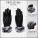 Gloves are female, dimensionless, with insulation, black color