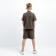 Set for a boy (shirt, shorts) minku green color, height 140