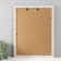 Photo frame plastic 30x40 cm "Brick masonry" gray 44x34 cm