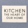 Set of napkins Ethel "Kitchen", Blue, 30x40 cm - 2 pcs, 100% cotton, sarzha 220 g/m2