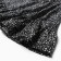 Women's dress with ruffles mist, size 50, black