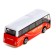 Metal bus "Intercity", scale 1:64, red color