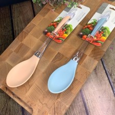 Silicone spoon Lenardi, 33 cm, mix color