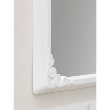 Mirror in the frame, 49.5 × 39 cm, white color-9