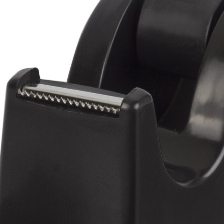 Brauberg adhesive tape is a desktop, weighted, medium, core diameter 25 mm, black-4