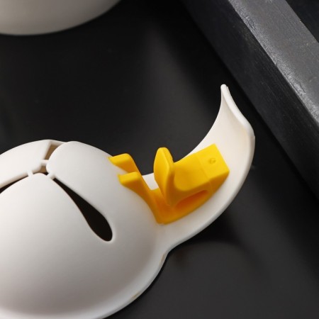 Divator for eggs with a valve fixer, 11 × 7.5 × 3.5 cm, white color-6