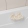 Soap dish on suction cups, 16 × 10 × 6 cm, color mix